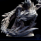 Adult Blue Dragon (2 poses)