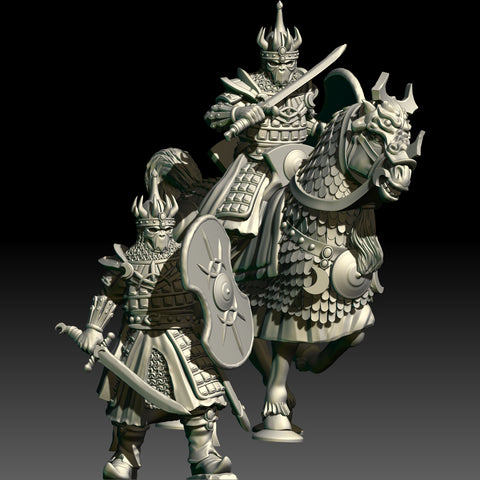 Warriors of the East - Captain (Foot & Mounted)