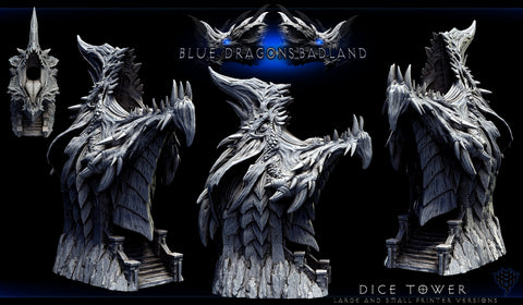 Blue Dragon Dice Tower