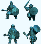 Exiled Dwarves - Dwarven Shield Warriors