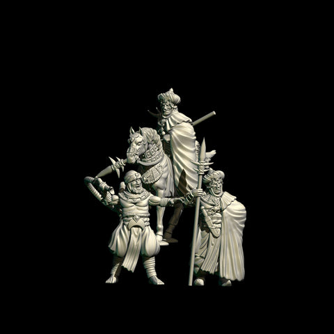 Desert Clans - Warrior Chieftain & Whipmaster