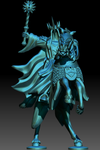 Mounted Nazgul/Wraith Lord (Modular)