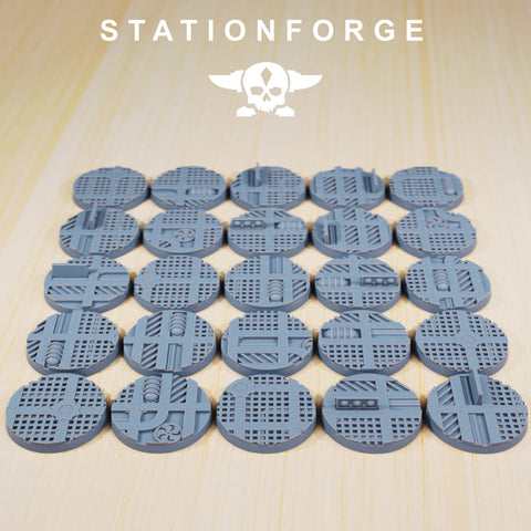 Industrial Bases -  25mm (25 Pack)