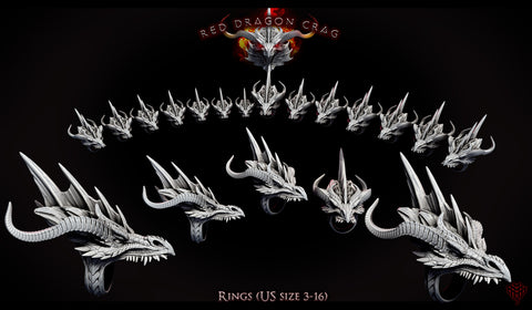 Red Dragon Rings