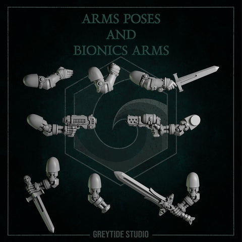 Eternal Pilgrims - Extra Arms, Poses and bionic arms