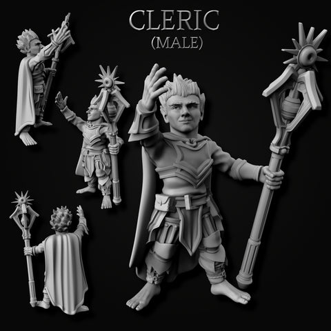Gnome Cleric (Male/Female)