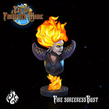 Fire Sorceress Bust