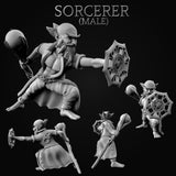 Gnome Sorcerer (Male/Female)