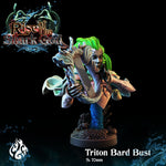 Triton Bard Bust