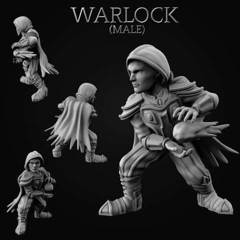 Gnome Warlock (Male/Female)